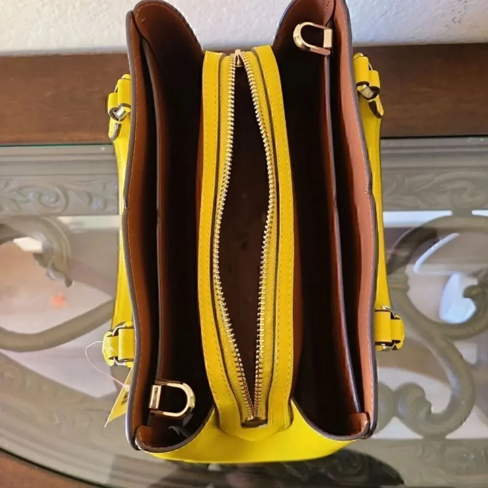 KATE SPADE TIPPY SMALL LEATHER SATCHEL BAG NWT